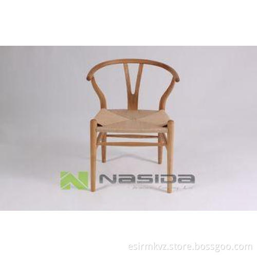 Hans Wegner Y Wishbone Modern Wood Dining Chairs , Wood Cus